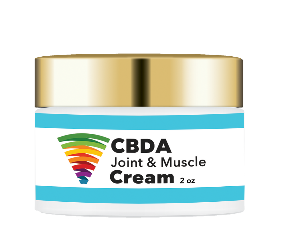 Muscle and Joint Cream | Cannabidiolic Acid Cream | CBD Oil.Life