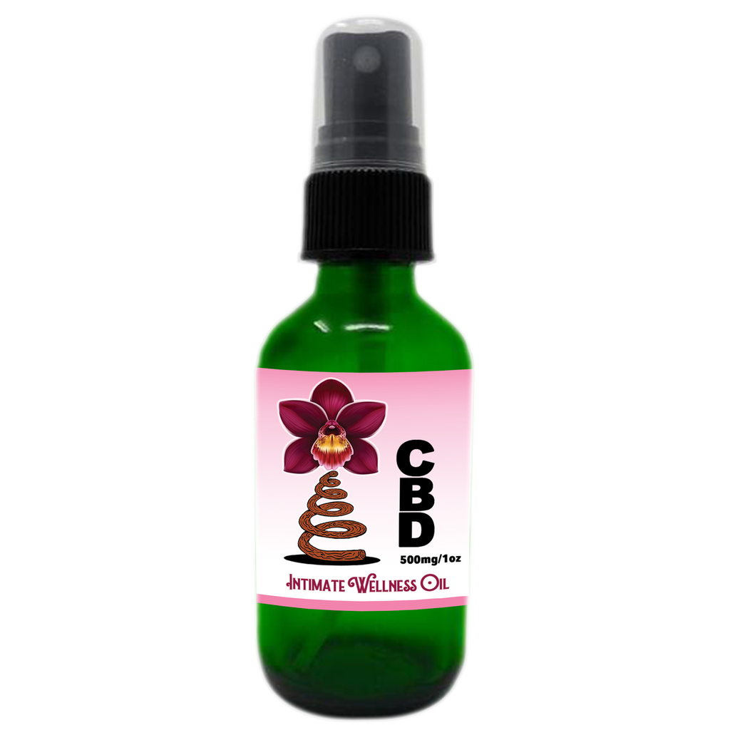 CBD-Infused Intimate Wellness Oil - 500mg in Organic MCT Oil