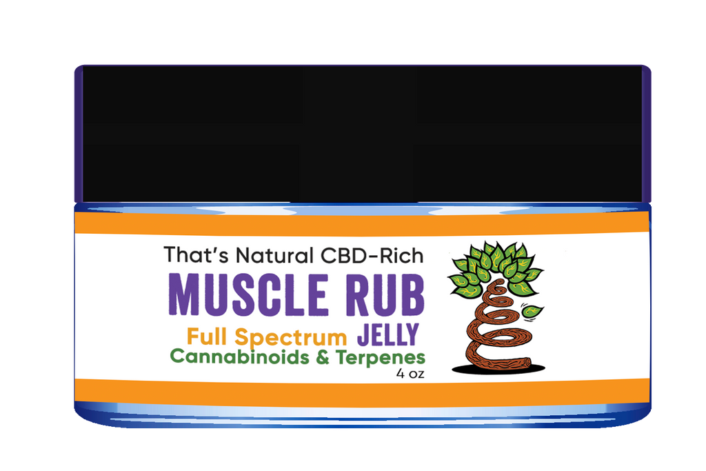 CBD-Infused Muscle Rub Jelly